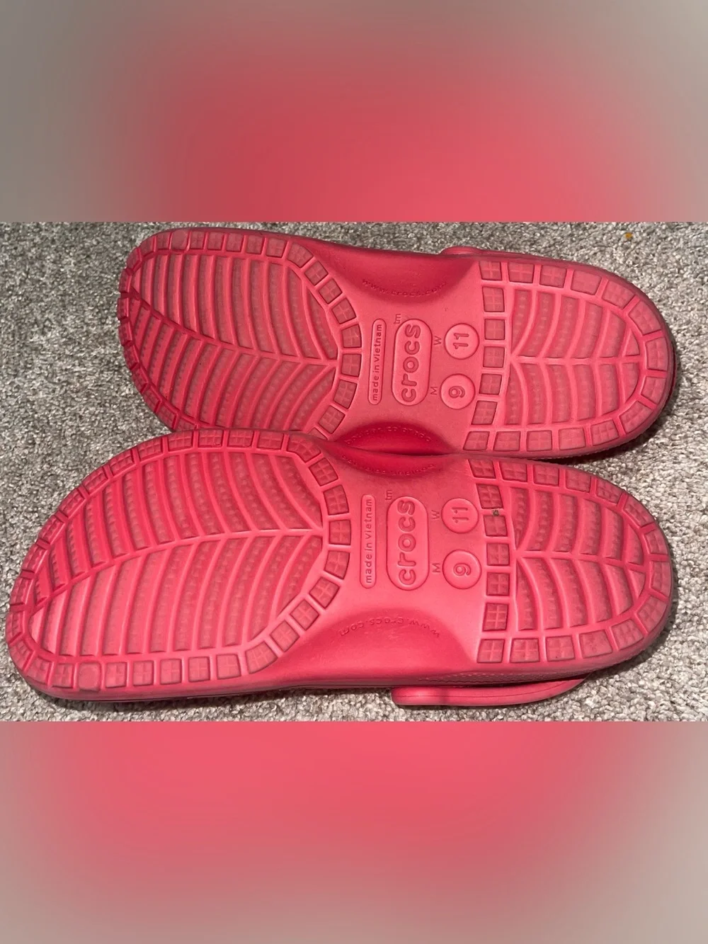 Crocs Classic red 9 11